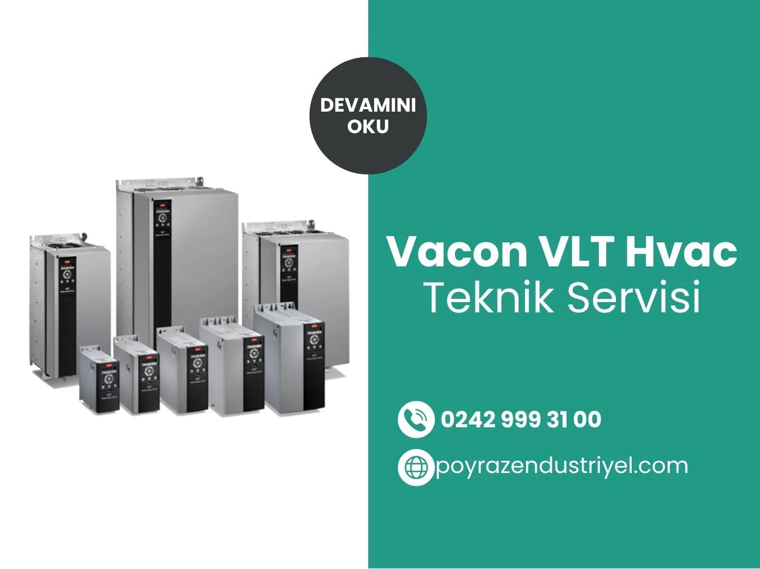 Vacon VLT Hvac Teknik Servisi